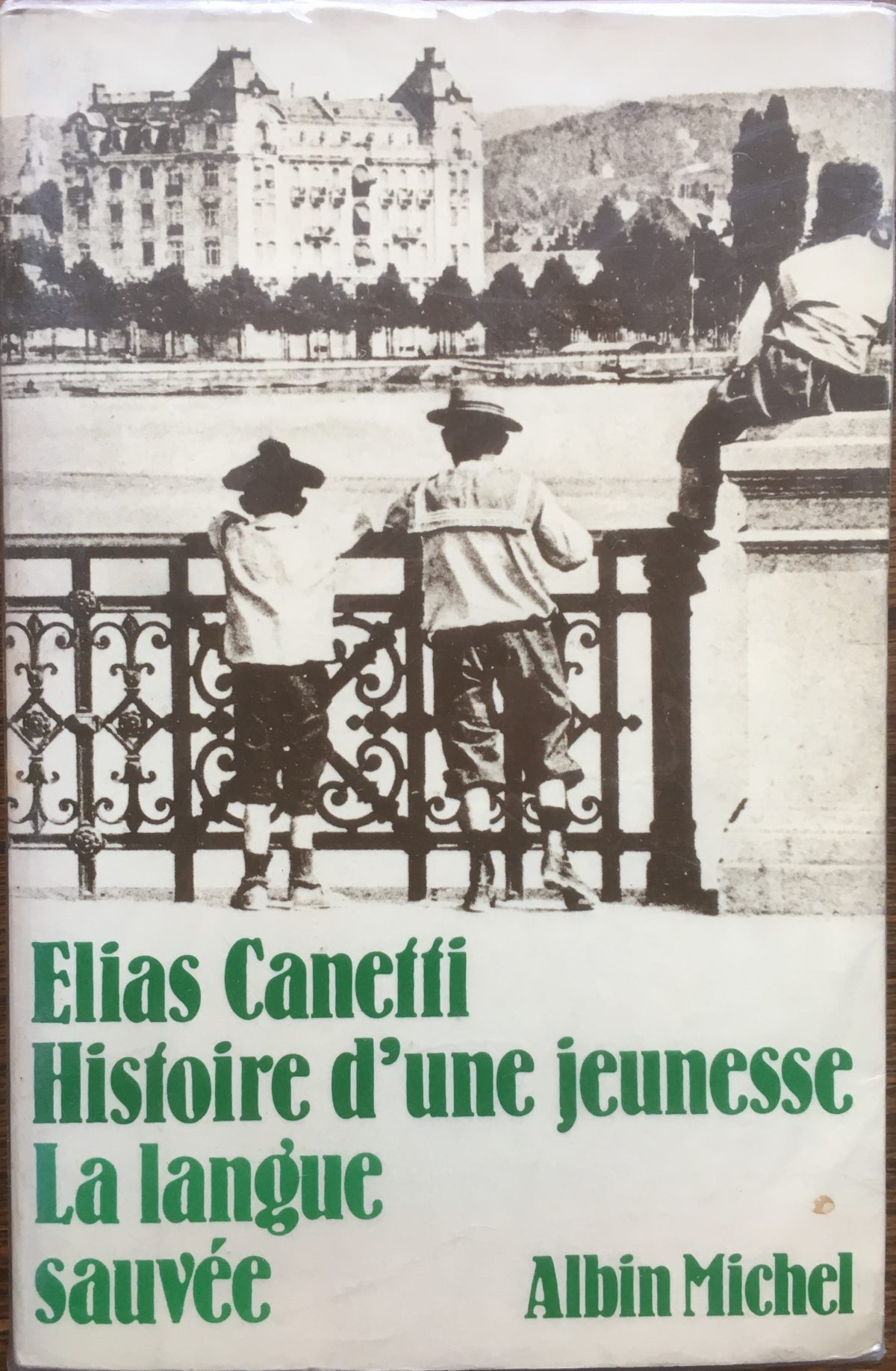 HISTOIRE D UNE JEUNESSE LA LANGUE SAUVEE 19051921 ELIAS Bouquinistes de Paris
